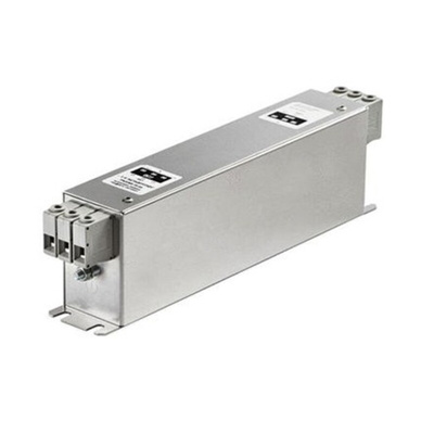 Schaffner, FN3268 16A 3 x 520/300 V ac 0 → 60Hz, Chassis Mount EMI Filter, Terminal Block 3 Phase