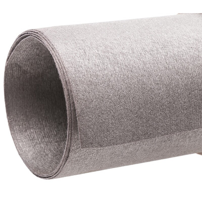 Saint-Gobain Copper Coated Non-Woven PET Fabric Shielding Sheet, 1m x 1m x 0.11mm