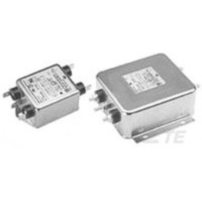 TE Connectivity, Corcom W 10A 250 V ac 50/60Hz, Flange Mount RFI Filter, Fast-On, Single Phase