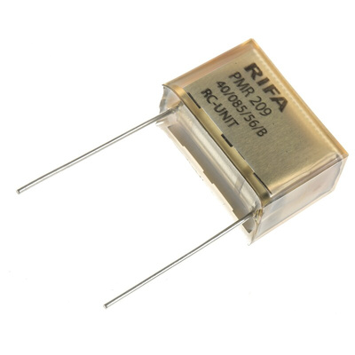 KEMET RC Capacitor 220nF 470Ω Tolerance ±20% 250 V ac, 630 V dc 1-way Through Hole PMR209 Series