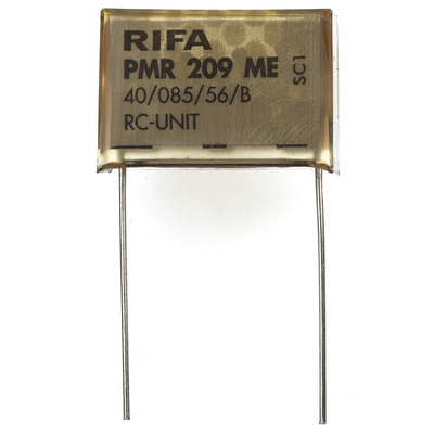KEMET RC Capacitor 470nF 100Ω Tolerance ±20% 250 V ac, 630 V dc 1-way Through Hole PMR209 Series