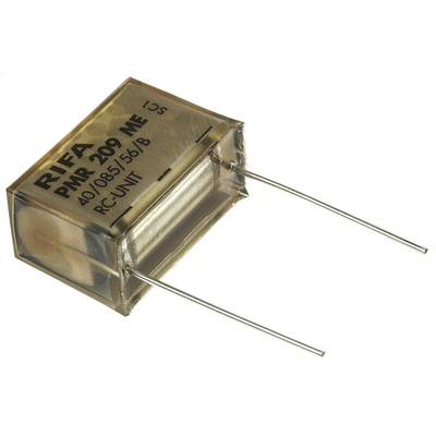 KEMET RC Capacitor 470nF 100Ω Tolerance ±20% 250 V ac, 630 V dc 1-way Through Hole PMR209 Series