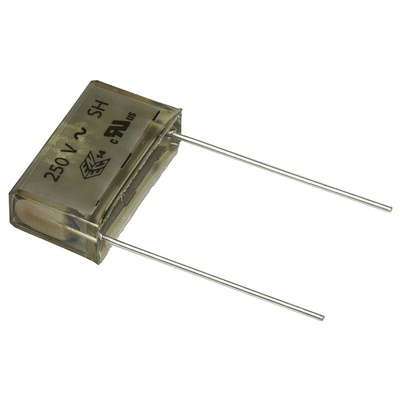 KEMET RC Capacitor 100nF 100Ω Tolerance ±20% 250 V ac, 630 V dc 1-way Through Hole PMR209 Series