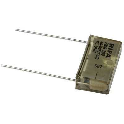 KEMET RC Capacitor 100nF 100Ω Tolerance ±20% 250 V ac, 630 V dc 1-way Through Hole PMR209 Series
