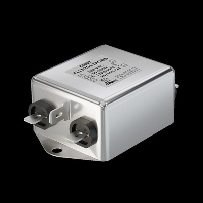 KEMET, FLLE2-Q 10A 300 V ac/dc 50-60Hz, Chassis Mount EMI Filter, Single Phase