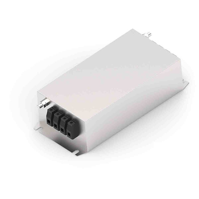 TE Connectivity, KEP 100A 520 V ac 50 → 60Hz, Chassis Mount EMI Filter, Terminal Block 3 Phase