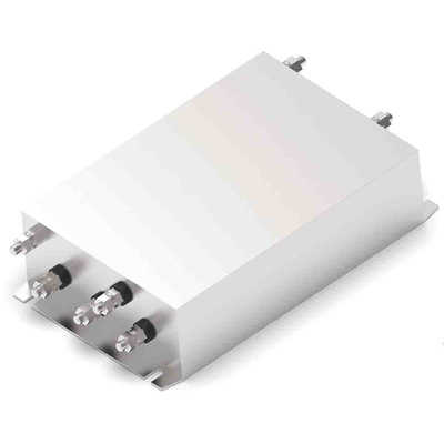 TE Connectivity, KEP 250A 520 V ac 50 → 60Hz, Chassis Mount EMI Filter, Threaded Bolt 3 Phase