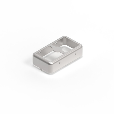 Wurth Elektronik Tin Plated Steel Shielding Cage Seamless Frame, 21 x 12 x 5mm
