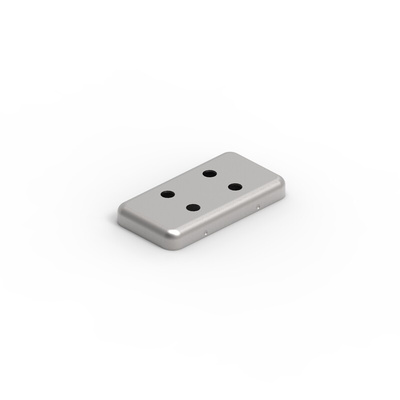Wurth Elektronik Tin Plated Steel Shielding Cage Seamless Cover, 22.6 x 11.9 x 2.8mm