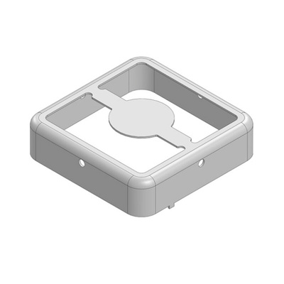 Masach Tech Tin Plated Steel Shielding Cage Seamless Frame, 25.7 x 25.7 x 6.5mm