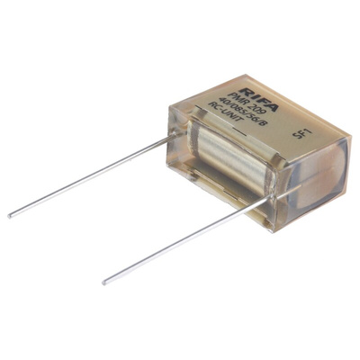 KEMET RC Capacitor 220nF 220Ω Tolerance ±20% 250 V ac, 630 V dc 1-way Through Hole PMR209 Series