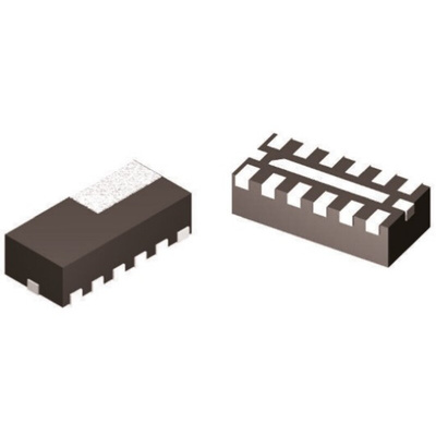 onsemi, NUF6401MN 3000MHz, SMD, 3 x 1.35 x 1mm