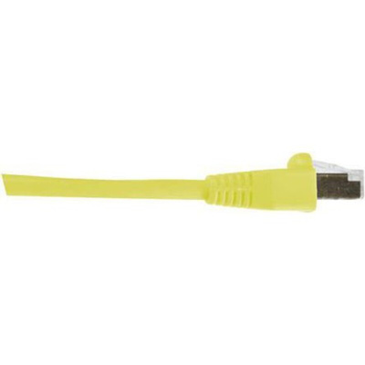 RS PRO Cat6 Male RJ45 to Male RJ45 Ethernet Cable, F/UTP, Yellow LSZH Sheath, 0.5m
