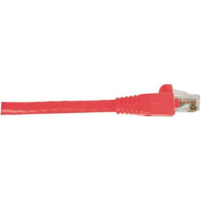 RS PRO Cat6 Male RJ45 to Male RJ45 Ethernet Cable, U/UTP, Red PVC Sheath, 3m