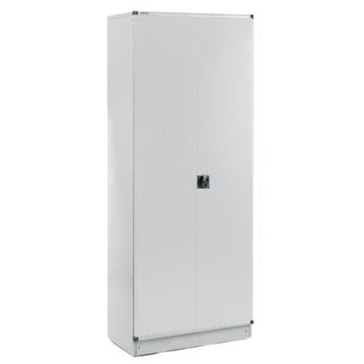 Treston 2 Door Steel Lockable Floor Standing Storage Cabinet, 800 x 425 x 2000mm