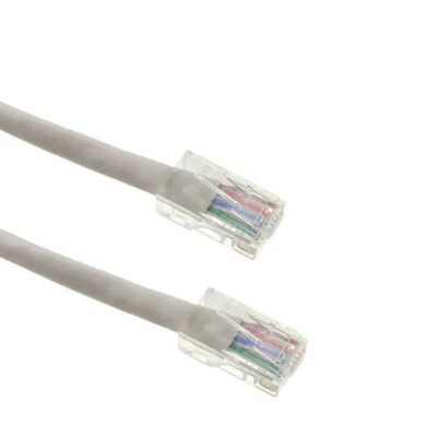 RS PRO Cat5e RJ45 to RJ45 Ethernet Cable, U/UTP, Grey, 3m