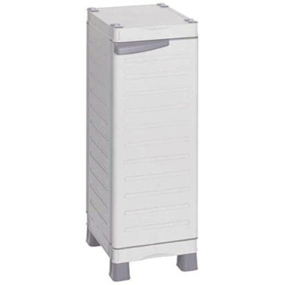 RS PRO 1 Door PP Floor Standing Storage Cabinet, 976 x 438 x 350mm