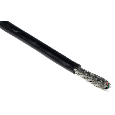 Belden Cat5e Ethernet Cable, SF/UTP, Black PVC Sheath, 305m, Flame Retardant