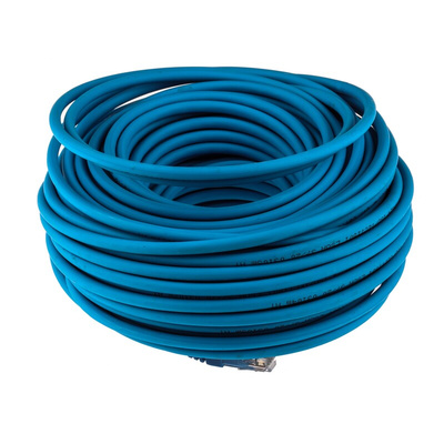 RS PRO Cat6 Male RJ45 to Male RJ45 Ethernet Cable, U/UTP, Blue LSZH Sheath, 30m