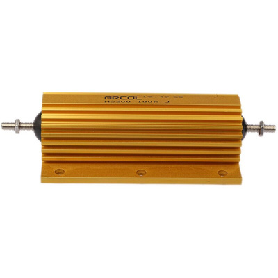 Arcol, 100Ω 300W Wire Wound Chassis Mount Resistor HS300 100R J ±5%