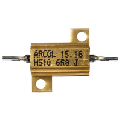 Arcol, 6.8Ω 10W Wire Wound Chassis Mount Resistor HS10 6R8 J ±5%