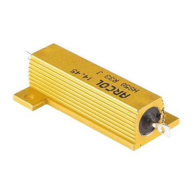Arcol, 330mΩ 50W Wire Wound Chassis Mount Resistor HS50 R33 J ±5%