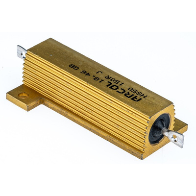 Arcol, 150Ω 50W Wire Wound Chassis Mount Resistor HS50 150R J ±5%