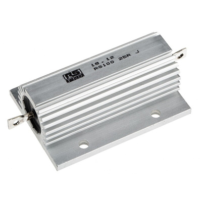 RS PRO, 25Ω 100W Wire Wound Chassis Mount Resistor ±5%