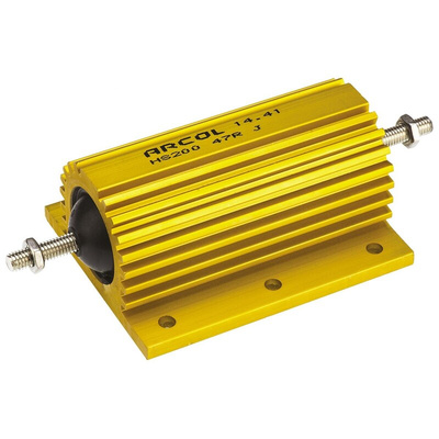 Arcol, 47Ω 200W Wire Wound Chassis Mount Resistor HS200 47R J ±5%