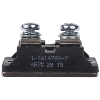 TE Connectivity, 4.7Ω 100W Thick Film Chassis Mount Resistor BDS2A1004R7K ±10%