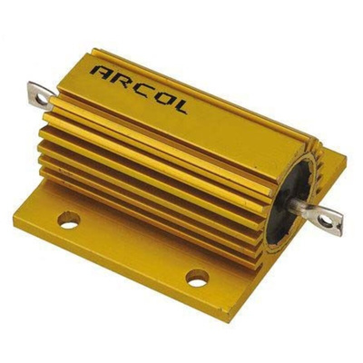 Arcol, 1Ω 75W Wire Wound Chassis Mount Resistor HS75 1R J ±5%