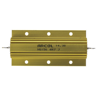 Arcol, 4.7Ω 150W Wire Wound Chassis Mount Resistor HS150 4R7 J ±5%