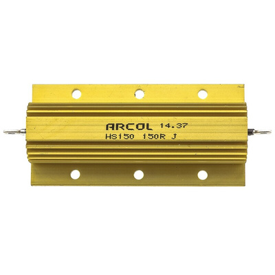Arcol, 150Ω 150W Wire Wound Chassis Mount Resistor HS150 150R J ±5%