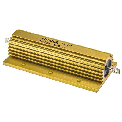 Arcol, 220Ω 150W Wire Wound Chassis Mount Resistor HS150 220R J ±5%