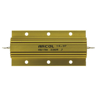 Arcol, 330Ω 150W Wire Wound Chassis Mount Resistor HS150 330R J ±5%