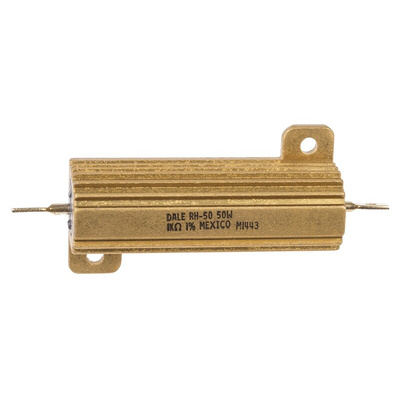 Vishay, 1kΩ 50W Wire Wound Chassis Mount Resistor RH0501K000FE02 ±1%