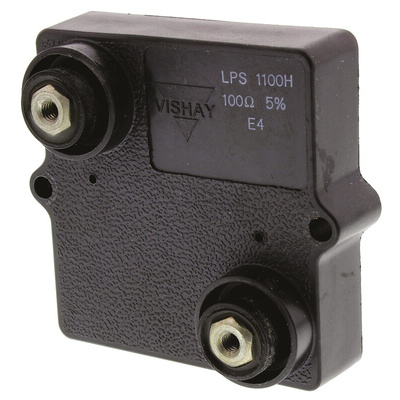 Vishay, 100Ω 1.1kW Thick Film Chassis Mount Resistor LPS1100H1000JB ±5%