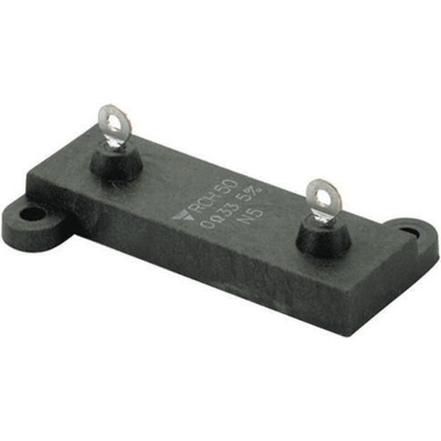 Vishay, 1.5Ω 50W Thick Film Chassis Mount Resistor RCH50S1R500JS06 ±5%