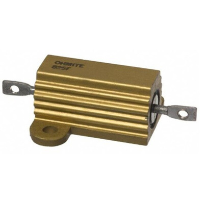 Ohmite, 500mΩ 25W Wire Wound Chassis Mount Resistor 825FR50E ±1%
