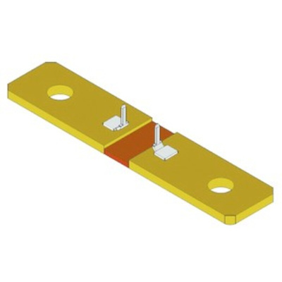 Vishay, 100μΩ 36W Metal Strip Chassis Mount Resistor WSBS8518L1000JK20 ±5%
