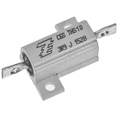 TE Connectivity, 3.9Ω 10W Wire Wound Chassis Mount Resistor THS103R9J ±5%