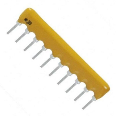 Bourns Resistor Array, 5 Resistors, 0.3W total, 4610X, Through Hole