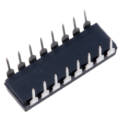 Bourns, 4100R 1kΩ ±2% Isolated Resistor Array, 8 Resistors, 2.25W total, DIP, Through Hole