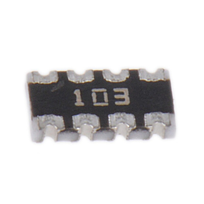Bourns, CAT16 10kΩ ±5% Isolated Resistor Array, 4 Resistors, 0.25W total, 1206 (3216M), Concave