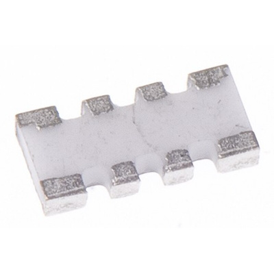 Bourns, CAY16 100Ω ±5% Isolated Resistor Array, 4 Resistors, 0.25W total, 1206 (3216M), Convex