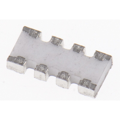 Bourns, CAY16 3.3kΩ ±5% Isolated Resistor Array, 4 Resistors, 0.25W total, 1206 (3216M), Convex