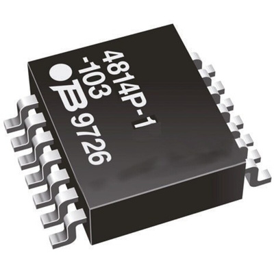 Bourns, 4800P 10kΩ ±2% Isolated Resistor Array, 7 Resistors, 1.12W total, SOM, Standard SMT