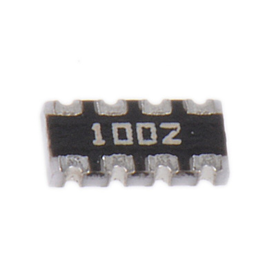Bourns, CAT16 10kΩ ±1% Isolated Resistor Array, 4 Resistors, 0.25W total, 1206 (3216M), Concave