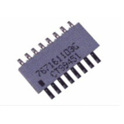 CTS, 766 4.7kΩ ±2% Dual Terminator Resistor Array, 24 Resistors, 1.6W total, SOIC, Standard SMT