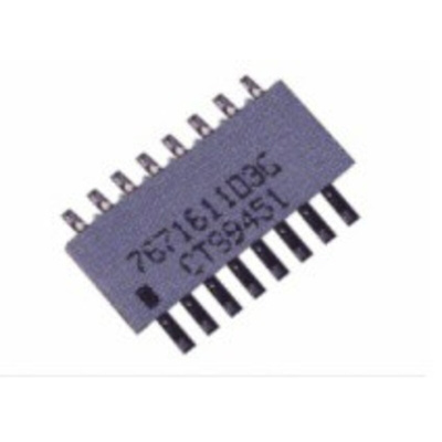 CTS, 766 10kΩ ±2% Isolated Resistor Array, 8 Resistors, 1.8W total, SOIC, Standard SMT